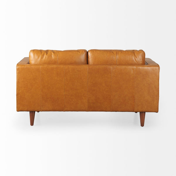 Mercana Svend Mid-Century Modern Love Seat Sofa with Plush Cushions and Timeless Elegance for Your Home 69638