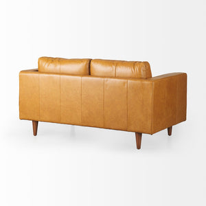 Mercana Svend Mid-Century Modern Love Seat Sofa with Plush Cushions and Timeless Elegance for Your Home 69638