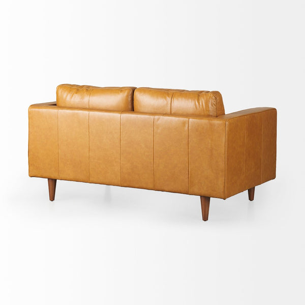 Mercana Svend Mid-Century Modern Love Seat Sofa with Plush Cushions and Timeless Elegance for Your Home 69638