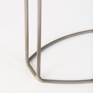 Mercana Aurus Sculptural Metal Table Clock – Modern Design with Easy Readability for Stylish Interiors 68520