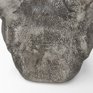 Mercana Bruno Sculptural American Bulldog Bookends – Stylish Metal Decor for Modern Homes & Offices 68925