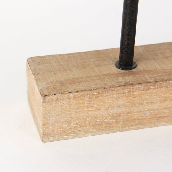 Mercana Oris Open Frame Table Clock – Sculptural Design with Roman Numerals for a Striking Home Accent 68642