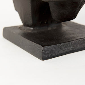 Mercana Tauro III Sculptural Raging Bull Bookends - Handcrafted Cast Iron, Durable & Stylish Home Accent 69065