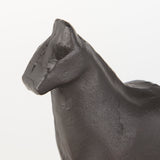 Mercana Sphynx III (Set of 2) 9L x 4W Black Cast Aluminum Horse Shaped Bookends 69066