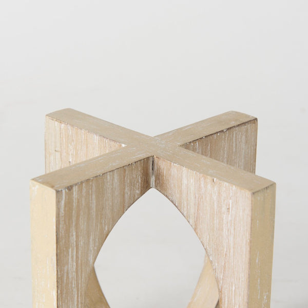 Mercana Cambie Light Brown Decorative Object - Modern Geometric Accent for Shelves, Mantels & Entry Tables 69663