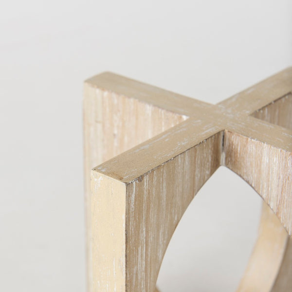 Mercana Cambie Light Brown Decorative Object - Modern Geometric Accent for Shelves, Mantels & Entry Tables 69663