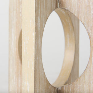 Mercana Cambie Light Brown Decorative Object - Modern Geometric Accent for Shelves, Mantels & Entry Tables 69663