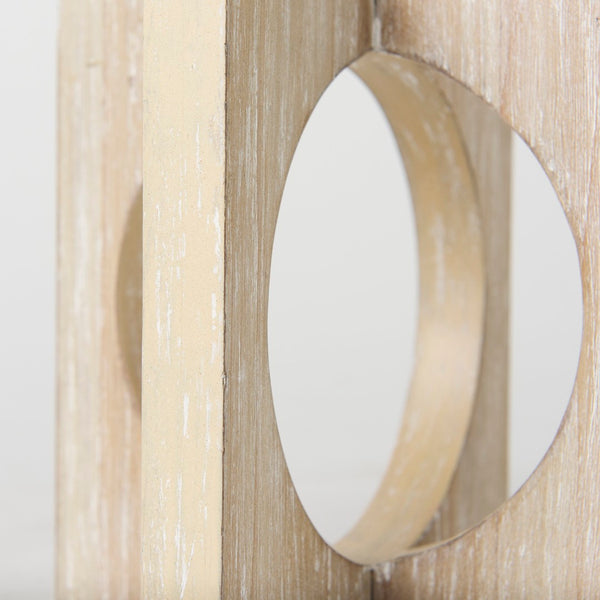 Mercana Cambie Light Brown Decorative Object - Modern Geometric Accent for Shelves, Mantels & Entry Tables 69663