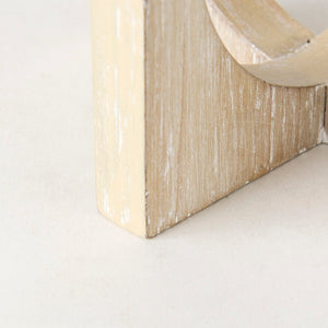 Mercana Cambie Light Brown Decorative Object - Modern Geometric Accent for Shelves, Mantels & Entry Tables 69663