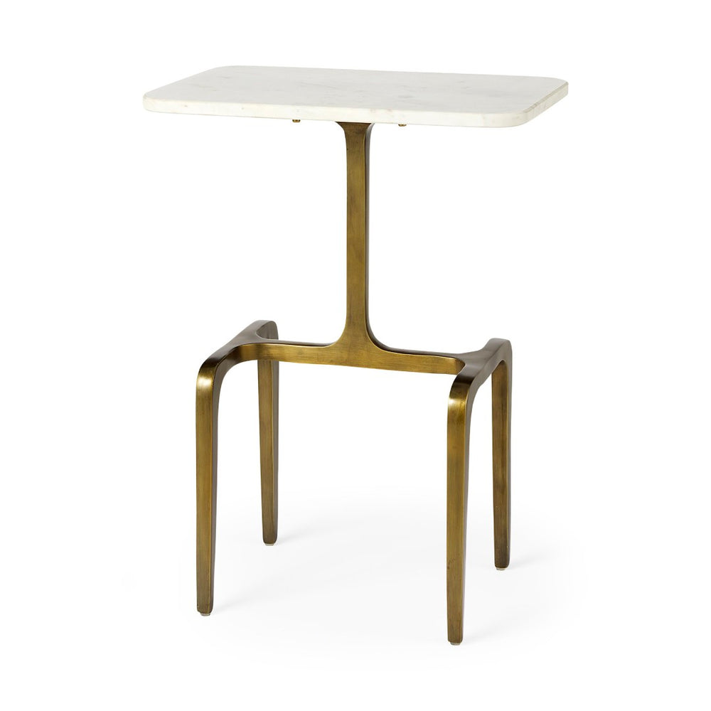 Mercana Preston Elegant Accent Table with Luxe Design, Perfect for Living Rooms, Bedrooms, or Entryways 69672