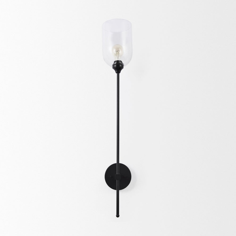 Mercana Clyde Contemporary Matte Finish Wall Sconce - Elegant Illumination for Modern Spaces & Decor 69677