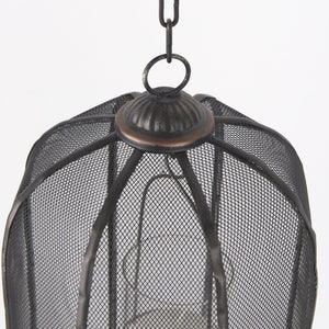 Mercana Jutland Elegant Lantern Trio with Bird-Cage Design for Ambient Lighting in Any Home Decor Style 53275