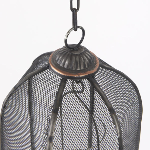 Mercana Jutland Elegant Lantern Trio with Bird-Cage Design for Ambient Lighting in Any Home Decor Style 53275