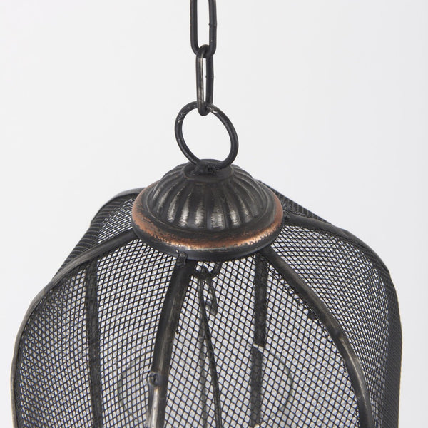 Mercana Jutland Elegant Lantern Trio with Bird-Cage Design for Ambient Lighting in Any Home Decor Style 53275