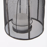 Mercana Jutland Set of Three Black Metal Bird Cage Candle Holder Lanterns  53275