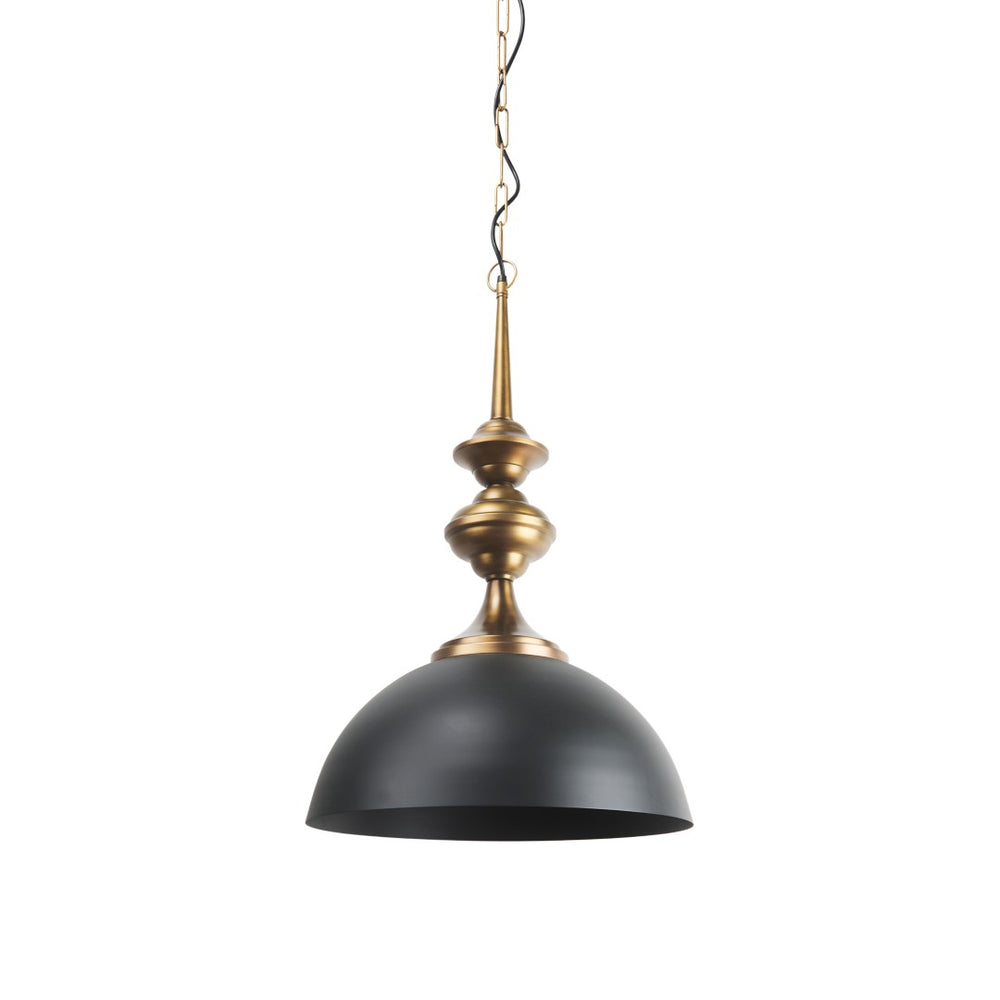 Mercana Willson Vintage-Inspired Domed Pendant Light - Stylish Metallic Fixture for Modern and Rustic Spaces 69676