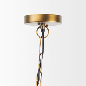 Mercana Willson Vintage-Inspired Domed Pendant Light - Stylish Metallic Fixture for Modern and Rustic Spaces 69676