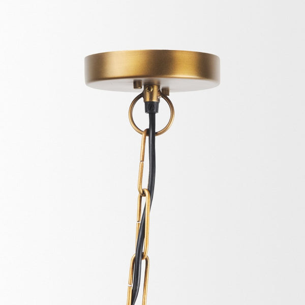 Mercana Willson Vintage-Inspired Domed Pendant Light - Stylish Metallic Fixture for Modern and Rustic Spaces 69676