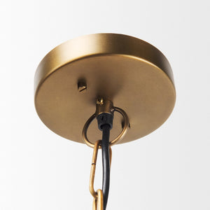 Mercana Willson Vintage-Inspired Domed Pendant Light - Stylish Metallic Fixture for Modern and Rustic Spaces 69676