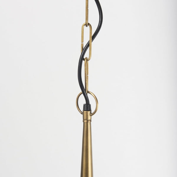 Mercana Willson Vintage-Inspired Domed Pendant Light - Stylish Metallic Fixture for Modern and Rustic Spaces 69676