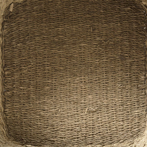 Mercana Cullen Woven Seagrass Storage Baskets - Stylish Natural Fiber Baskets for Home Organization Decor 69612