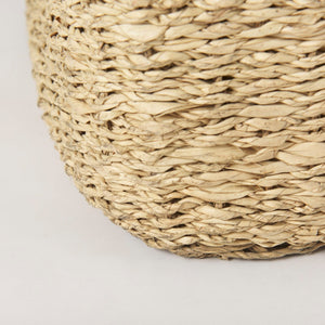 Mercana Cullen Woven Seagrass Storage Baskets - Stylish Natural Fiber Baskets for Home Organization Decor 69612