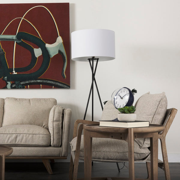 Mercana Weymouth Coastal-Inspired Glass Dome Table Clock – Elegant Design for Modern and Industrial Spaces 68528