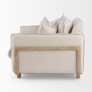 Mercana Roy II Upholstered Arm Chair - Luxurious Comfort with Solid Wood Frame for Modern & Farmhouse Decor 68713