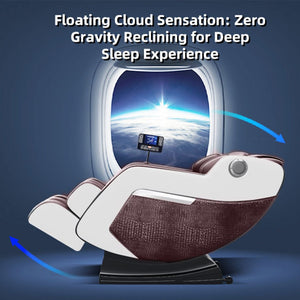 English Elm The Zero Gravity Massage Chair: Full Airbag Coverage, Hip Heating & Foot Massage For Ultimate Relaxation! W3327S00001-GIGA