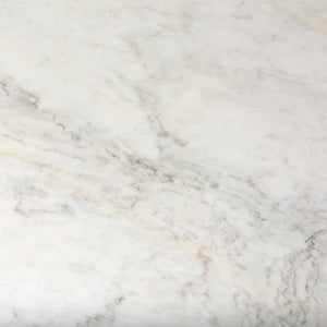 Mercana Laurent Dining Table - Luxurious Marble Top with Gold Metal Base for Modern Glam Interiors 68238-AB