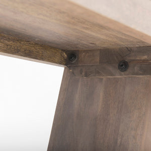 Mercana Elaine Entryway Bench - Stylish Upholstered Cushion & Solid Wood Base for Modern Home Decor Upgrade 68745