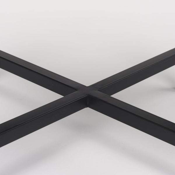 Mercana Lucas Nesting Accent Tables Set of 2 - Elegant Marble Tops with Sleek Iron Frames for Modern Spaces 68240