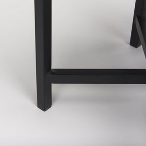 Mercana Lucas Nesting Accent Tables Set of 2 - Elegant Marble Tops with Sleek Iron Frames for Modern Spaces 68240