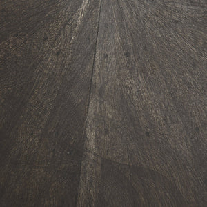 Mercana Arlo Stylish Industrial Accent Table with Unique Half-Moon Shelves for Modern Living Spaces 69735