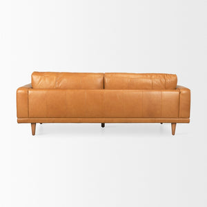 Mercana Cedrick Leather Sofa - Elegant Contemporary Design with Plush Comfort for Timeless Living Spaces 69695