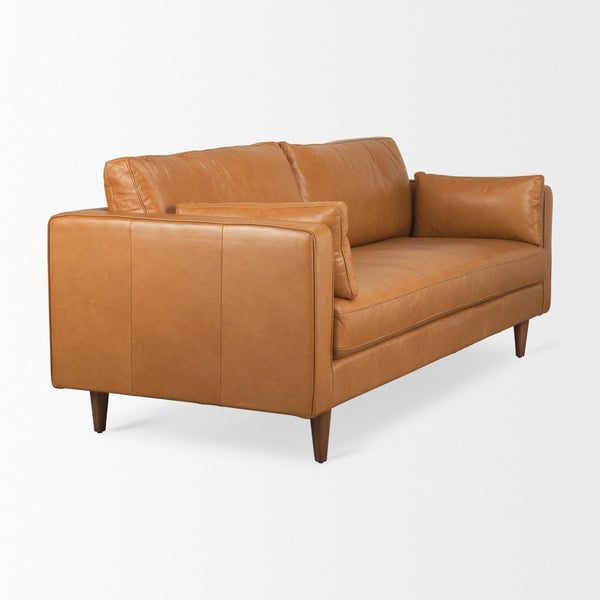 Mercana Elton Contemporary Handcrafted Leather Seating - Luxurious Comfort and Timeless Style for Your Home 69699