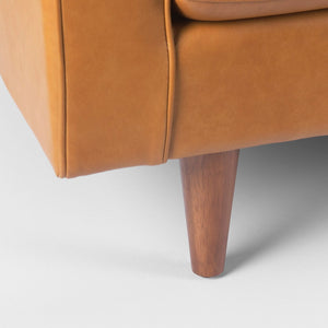 Mercana Elton Contemporary Handcrafted Leather Seating - Luxurious Comfort and Timeless Style for Your Home 69699