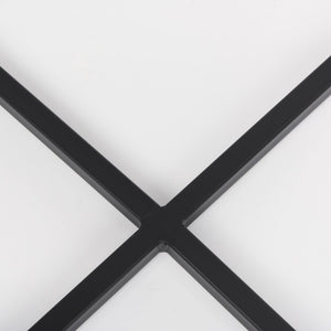 Mercana Frodo Contemporary Counter Stool with Plush Seat and Sturdy Iron Frame for Kitchen and Home Bars Gray Fabric | Black Iron | Bar 69575