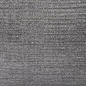 Mercana Frodo Contemporary Counter Stool with Plush Seat and Sturdy Iron Frame for Kitchen and Home Bars Gray Fabric | Black Iron | Bar 69575