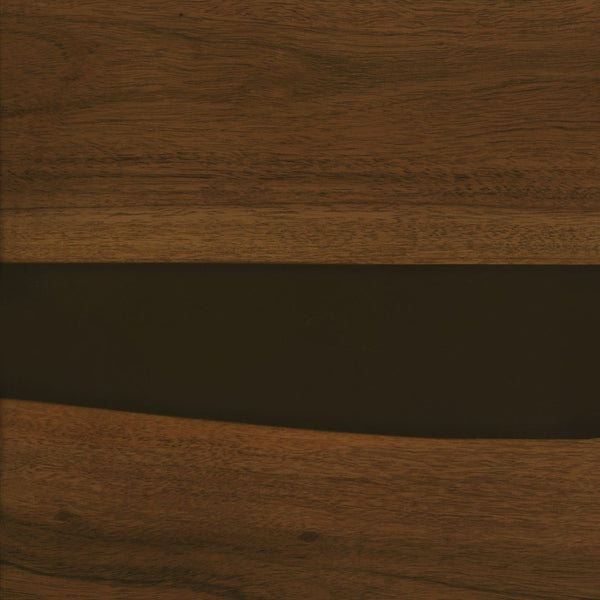 Mercana Hemlock Solid Wood Sideboard with Magnetic Doors and Sturdy Iron Base for Modern Living Spaces 69734