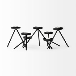 Mercana Meira Elegant Seven Votive Candle Holder for Modern Decor - Stylish Centerpiece for Any Room 68942