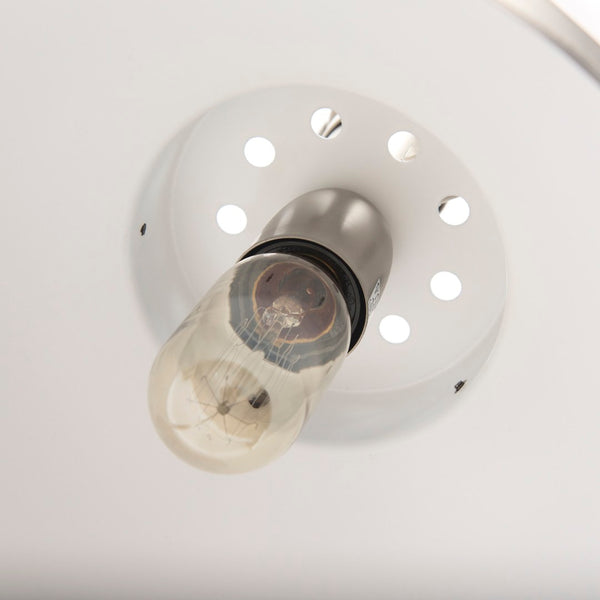 Mercana Leighton Pendant Light - Striking Spherical Design in Antiqued Gold for Modern Farmhouse Glamour Antique Nickel Metal | Glass Globe 69345