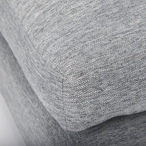 Mercana Valence Modular Ottoman: Versatile Comfort Seat, Stylish Footrest, & Chic Coffee Table for Living Spaces Castlerock Gray Fabric | 2/3 Ottoman 69775