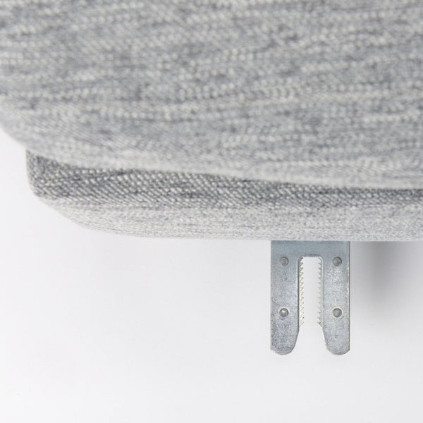 Mercana Valence Modular Ottoman: Versatile Comfort Seat, Stylish Footrest, & Chic Coffee Table for Living Spaces Castlerock Gray Fabric | 2/3 Ottoman 69775