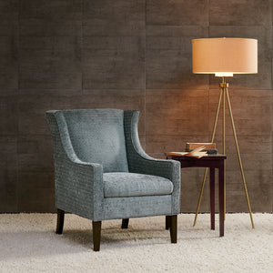 Madison Park Addy Transitional Wing Chair FPF18-0472 Grey