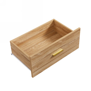 English Elm Modern 9-Drawer Dresser Classic 3-Column — Spacious, Waterproof Engineered Wood Chest, Sleek Finish and Durable Construction for Organized Bedrooms W1785P324458