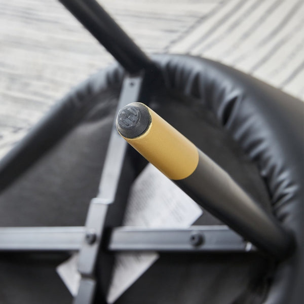 English Elm Table And Chair Set - 31.5" Modern Round Dining Table With Stylish Two-Tone Pu Chairs For Versatile Living W1151S02484-GIGA