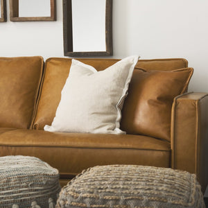 Mercana Mae Decorative Pillow Cover - Versatile Linen Accent for Modern, Coastal & Farmhouse Decor Spaces 69445