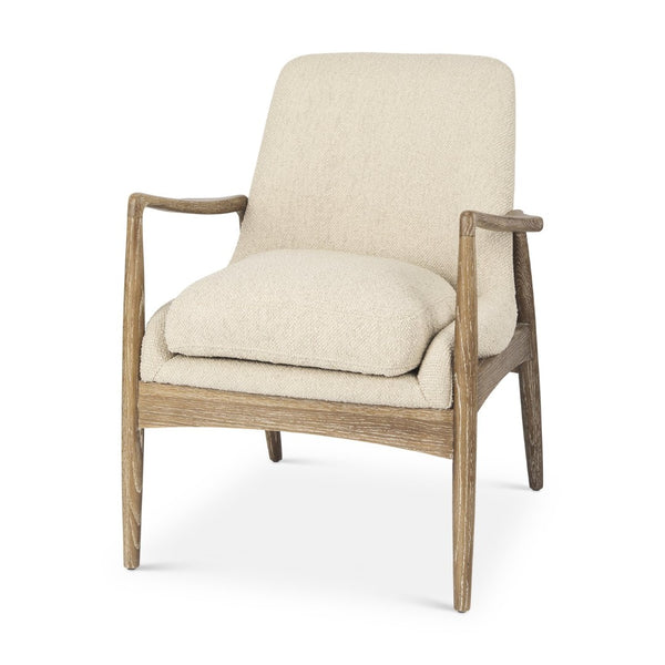 Mercana Westan Accent Chair - Relaxed Modern Design Meets Cozy Comfort for Farmhouse and Contemporary Spaces 69814