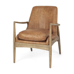 Mercana Westan Accent Chair - Stylish Mid-Century Design with Durable Upholstery for Cozy Living Spaces 69815